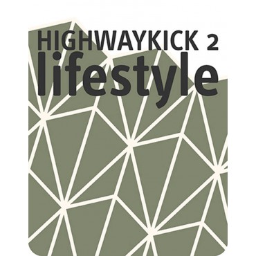 SCOOTANDRIDE Highwaykick 2 Lifestyle Hulajnoga trójkołowa balansowa z zamykanym schowkiem 2+ Green Lines - 18