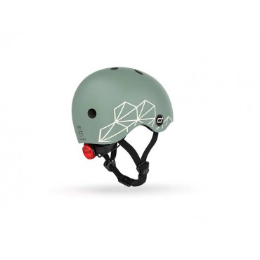 SCOOTANDRIDE Kask XXS-S dla dzieci 1-5 lat Green Lines - 7