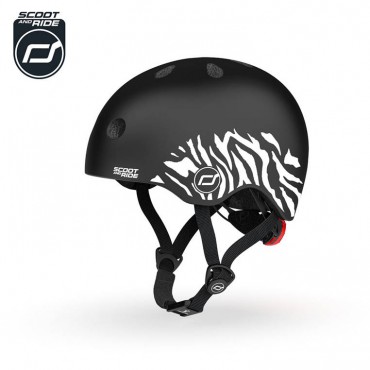 SCOOTANDRIDE Kask XXS-S dla dzieci 1-5 lat Zebra - 12