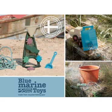 Blue Marine Toys Łódka i zestaw do piasku Dantoy