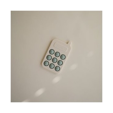 Phone Press Toy Cambridge Blue Mushie - 5