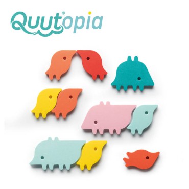 Zestaw puzzli piankowych Quutopia Parada zwierząt Quut