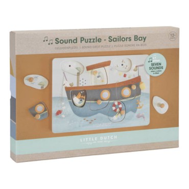Little Dutch Puzzle dźwiękowe Sailors Bay Little Dutch - 2
