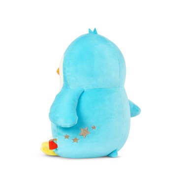 Huggable Squishies – ultramiękka przytulanka-poduszka – pluszowy PINGWIN Poppy Penguin B.Toys - 6