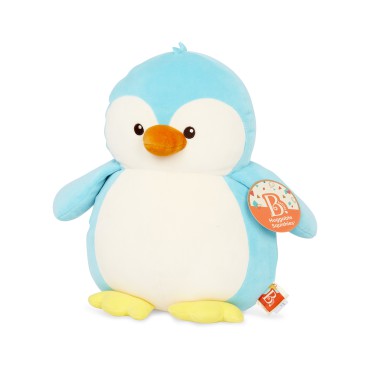 Huggable Squishies – ultramiękka przytulanka-poduszka – pluszowy PINGWIN Poppy Penguin B.Toys - 8