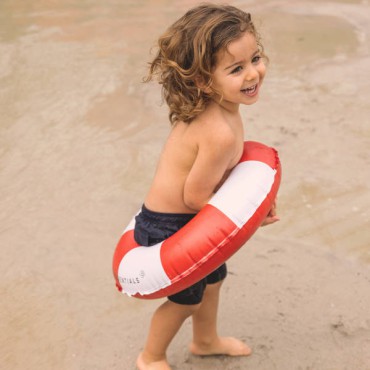 Koło do pływania 50 cm Red White Life Buoy The Swim Essentials - 1