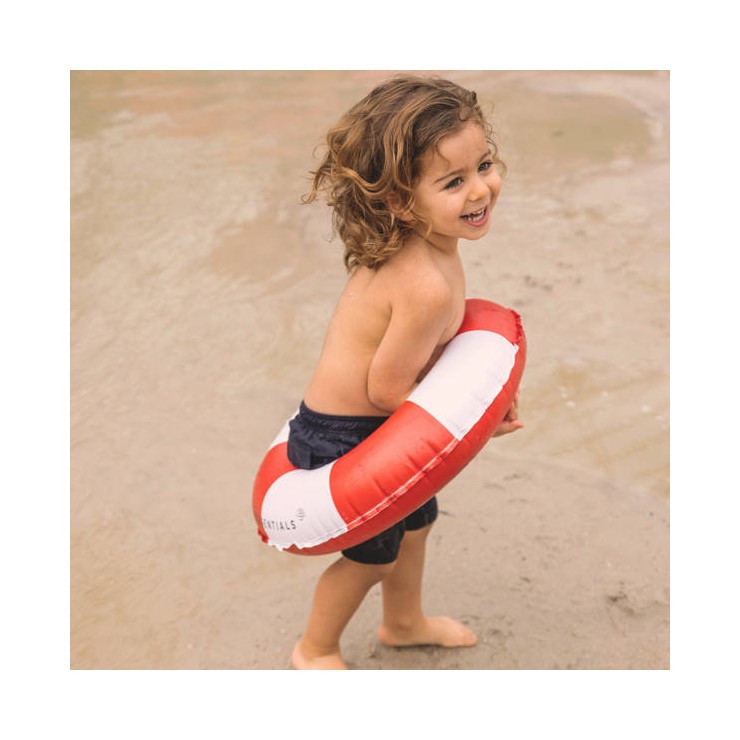 Koło do pływania 50 cm Red White Life Buoy The Swim Essentials - 1