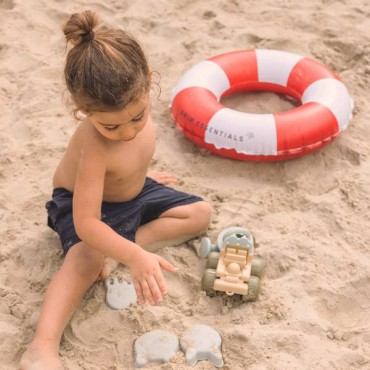 Koło do pływania 50 cm Red White Life Buoy The Swim Essentials - 3