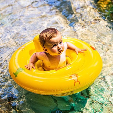 Kółko treningowe dla dzieci żółte Zwierzątka The Swim Essentials - 1