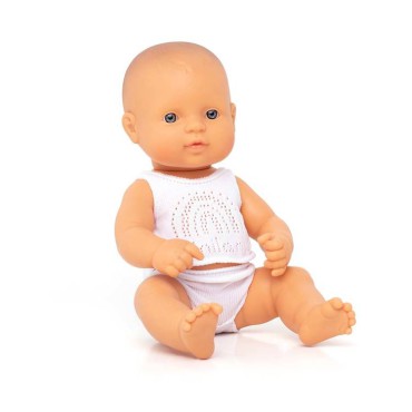 BOX Lalka chłopiec Europejczyk 32 cm Miniland Baby - 1
