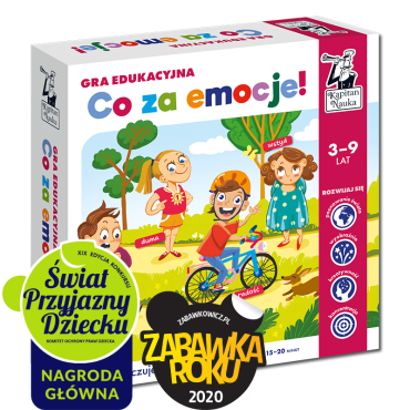 Co za emocje! Gra edukacyjna Kapitan Nauka