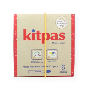 Kredki dla dzieci 6 szt. zestaw artystyczny Kitpas
