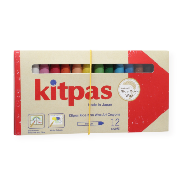 Kredki dla dzieci 12 szt. zestaw artystyczny Kitpas