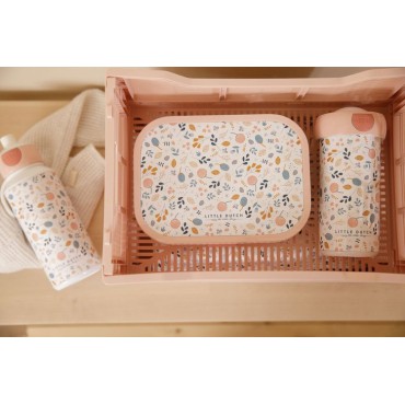 Zestaw bidon i lunch box Spring Flowers Little Dutch