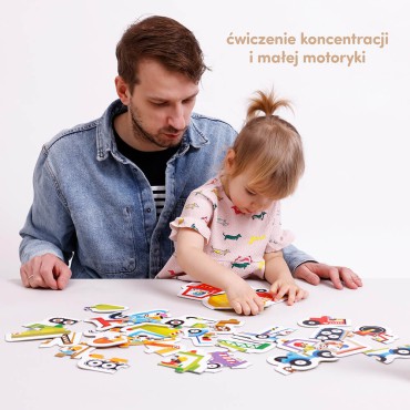 Puzzle progresywne Pojazdy na budowie CzuCzu