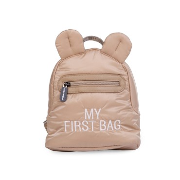 Plecak dziecięcy My first bag Pikowany Beżowy Childhome - 4