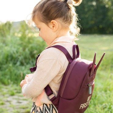 Plecak dziecięcy My first bag Aubergine Childhome - 5