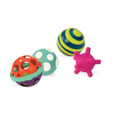 Ball-a-baloos – piłki sensoryczne z piłką świecącą B.Toys - 1