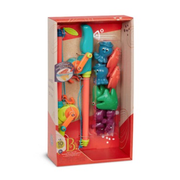 Little Fisher’s Kit – Color Changing Fishing Set – zmieniający kolory zestaw dla małych wędkarzy B.Toys - 2