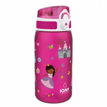 Butelka BPA Free 400ml Różowa w Księżniczki ION8 - 1