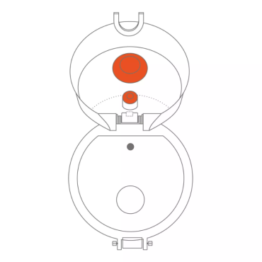 Bidon do szkoły dla dzieci Space 400ml ION8 - 5