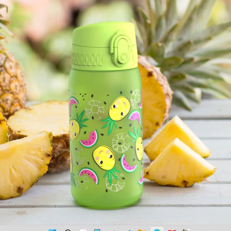 Bidon do szkoły dla dzieci Pineapples 400ml ION8 - 3