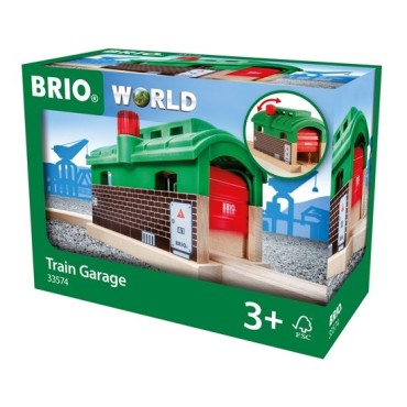 World Garaż dla Lokomotywy Brio - 4