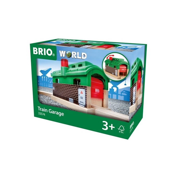 World Garaż dla Lokomotywy Brio - 4