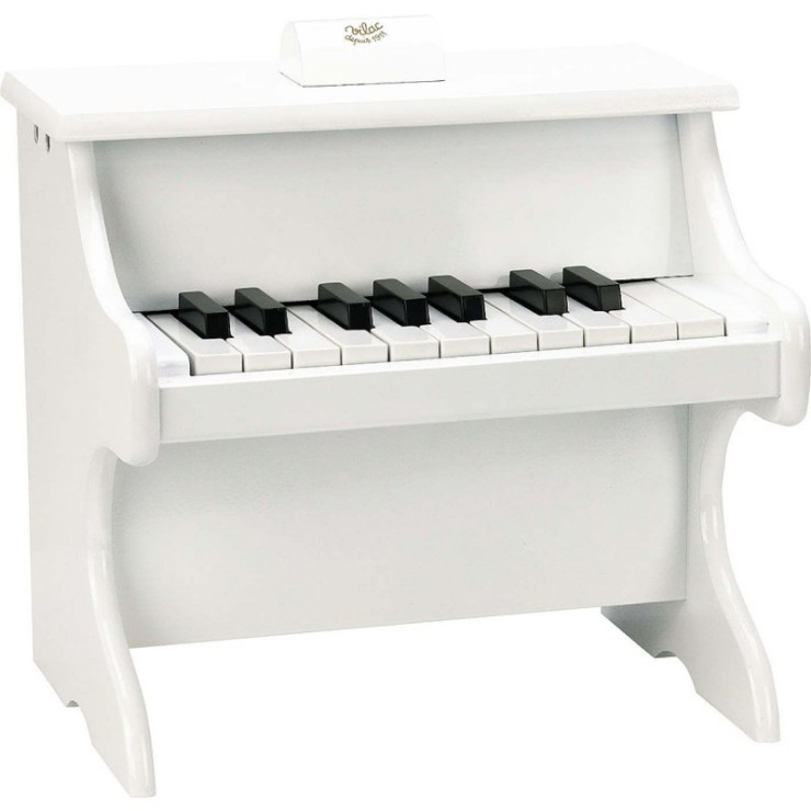 Pianino białe drewniane Vilac - 1