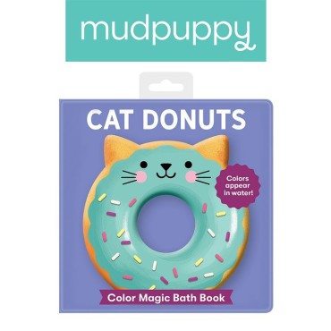 Magiczna książeczka do kąpieli Koty-donuty Mudpuppy - 2