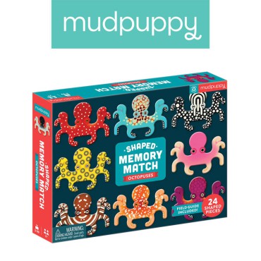 Gra Memory Ośmiornice 24 el. 3+ Mudpuppy - 3