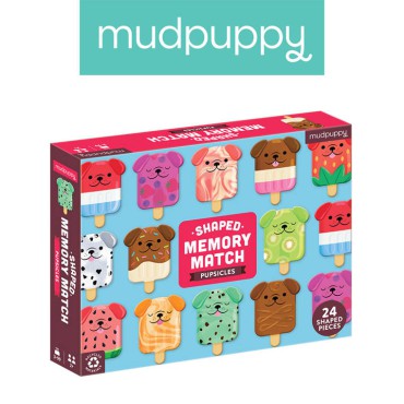 Gra Memory Pieskolody 24 elementy 3+ Mudpuppy - 4