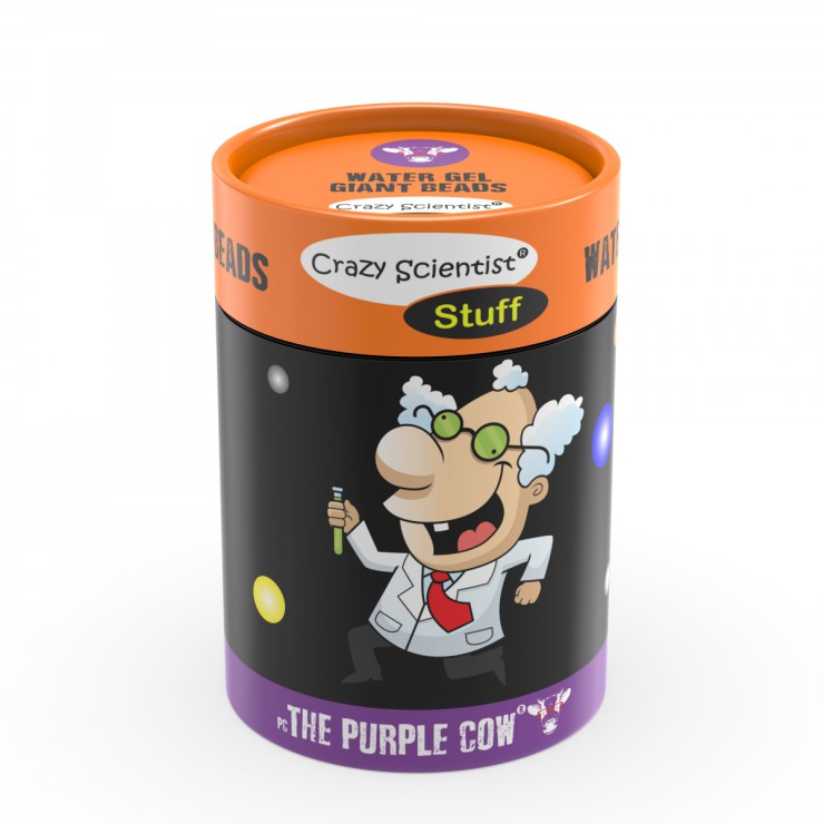 Mini eksperymenty - Gigantyczne wodne kulki żelowe The Purple Cow - 1