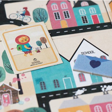 Gra obserwacyjna dla dzieci Postman - Listonosz - wersja kieszonkowa Londji - 3