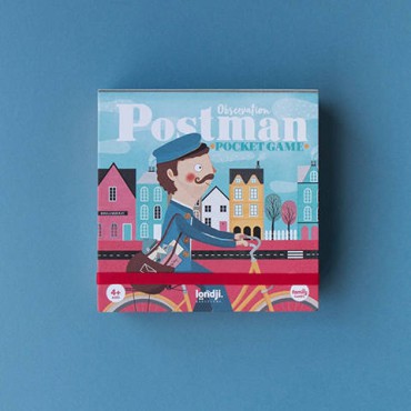 Gra obserwacyjna dla dzieci Postman - Listonosz - wersja kieszonkowa Londji - 9