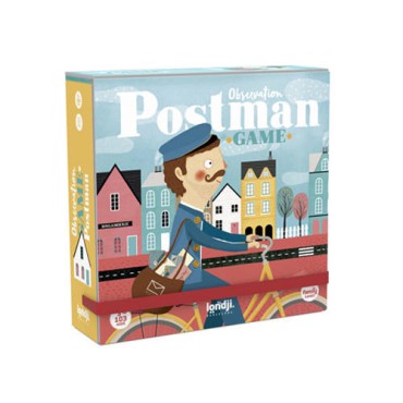 Gra obserwacyjna dla dzieci Postman - Listonosz - wersja kieszonkowa Londji - 10