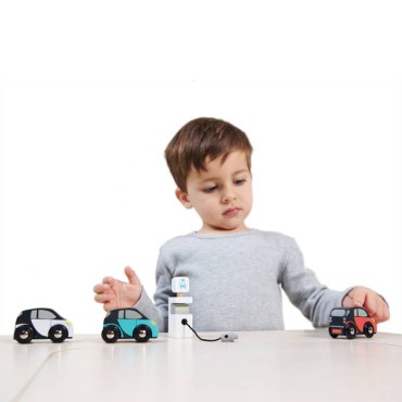 Zestaw samochodów Smart Car Tender Leaf Toys - 1