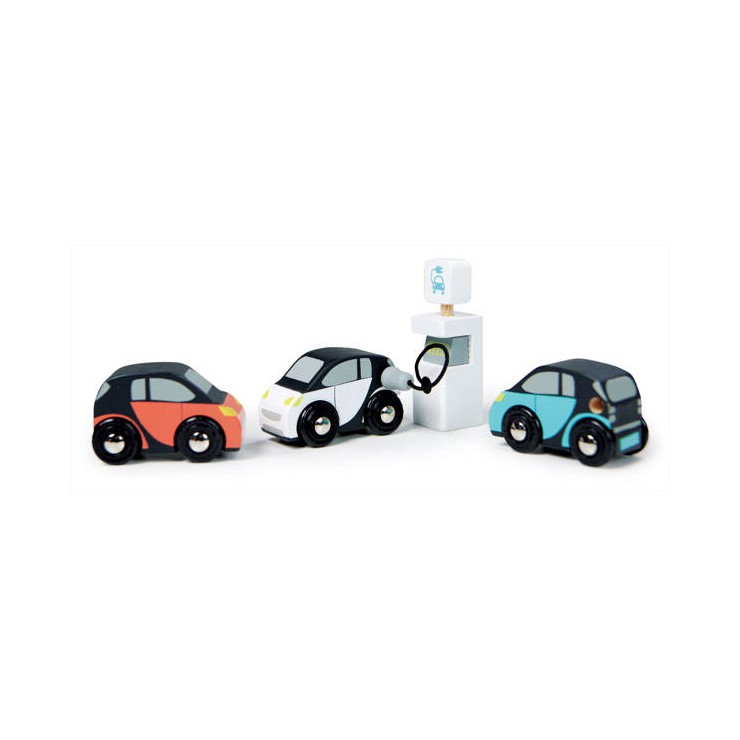 Zestaw samochodów Smart Car Tender Leaf Toys - 4