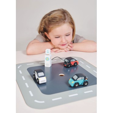 Zestaw samochodów Smart Car Tender Leaf Toys - 5