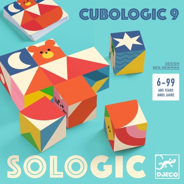 Gra logiczna Cubologic 9 Djeco - 2