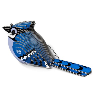 Ptak Modrosójka Eugy Eko Układanka 3D - 5