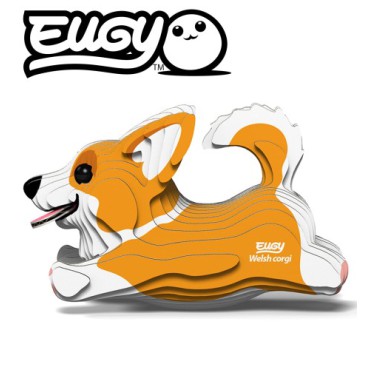 Pies Corgi Eugy Eko Układanka 3D - 9