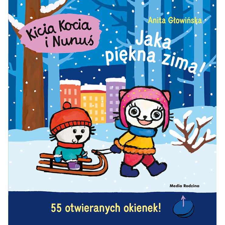 Kicia Kocia i Nunuś. Jaka piękna zima! Wydawnictwo Media Rodzina - 4