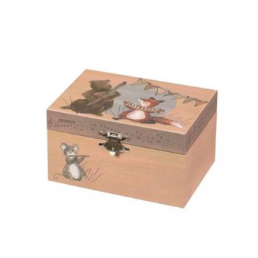 Muzyczna pozytywka - szkatułka z baletnicą Muzycy Egmont Toys - 2
