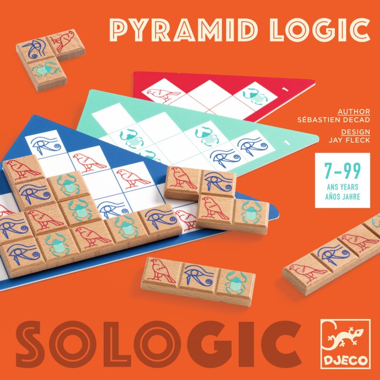 Gra logiczna Pyramid Logic Djeco - 3