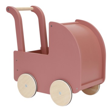 Drewniany wózek dla lalek z pościelą FSC Little Dutch - 7