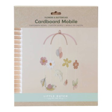 Dekoracyjny mobil kartonowy Flowers & Butterflies FSC Little Dutch - 6