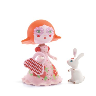 Figurka księżniczki Elodia z króliczkiem Djeco - 1