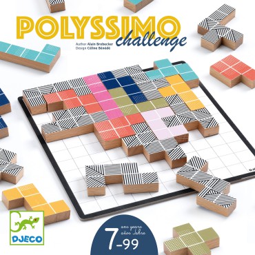 Gra taktyczna Polyssimo challenge Djeco - 2