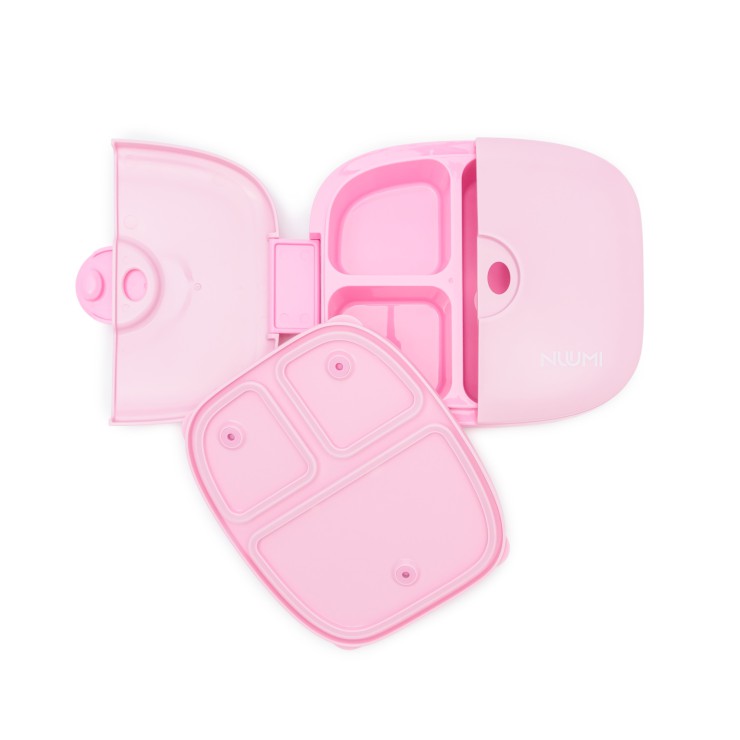 Szczelny lunch box z naklejkami Pink - 1